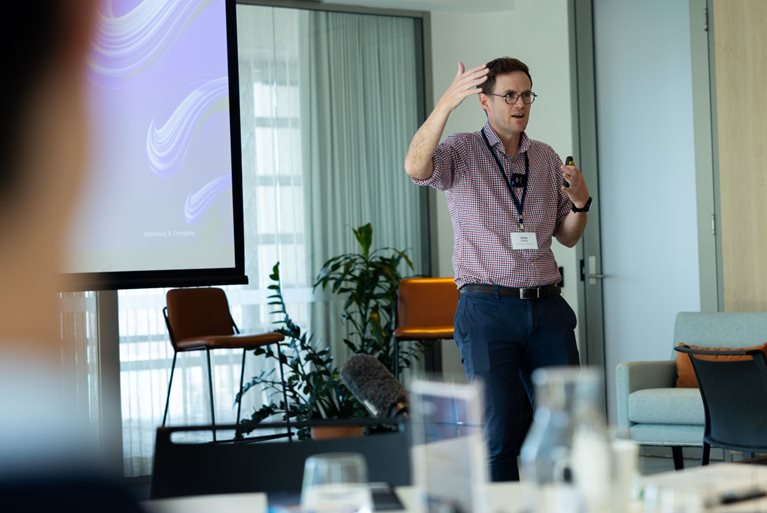 Chris Hartley, Partner, McKinsey & Company, on setting ambitious targets.