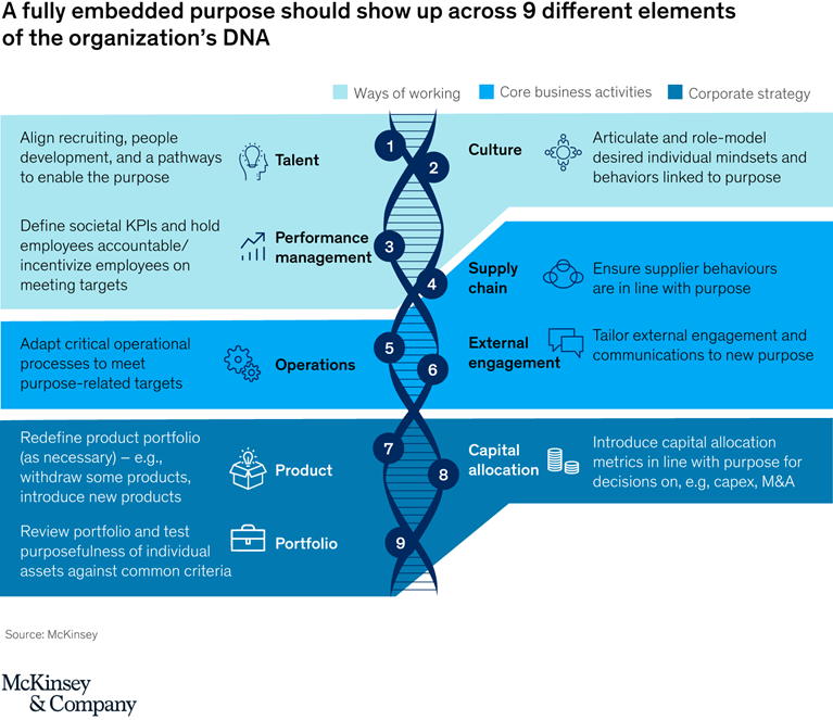 Embedding purpose: fewer slogans, more action