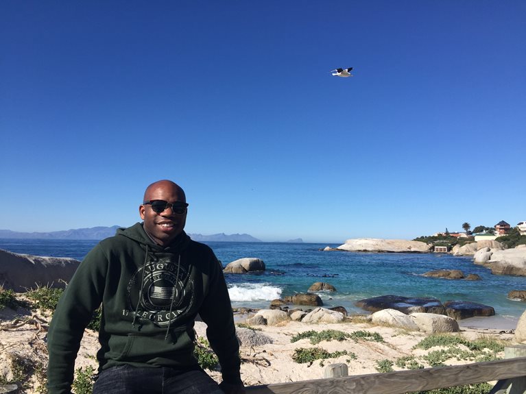 Tristan in Cape Town