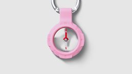 Pink colored compass